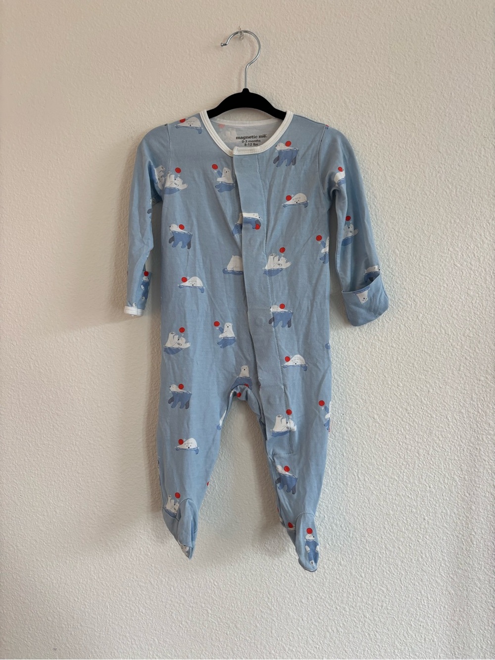 Magnetic Me Roly Poly Modal Footie 0-3 months